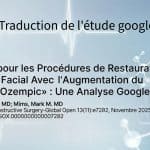 Étude scientifique Google Trends 2025 : corrélation entre visage Ozempic et intérêt pour procédures esthétiques faciales fillers